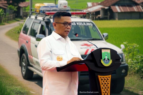 Gubernur Andra Soni meresmikan Mobile Clinic berbasis Telemedicine