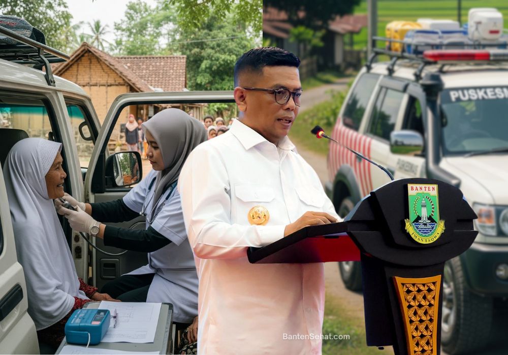 Gubernur Banten Andra Soni Meresmikan Program Banten Sehat